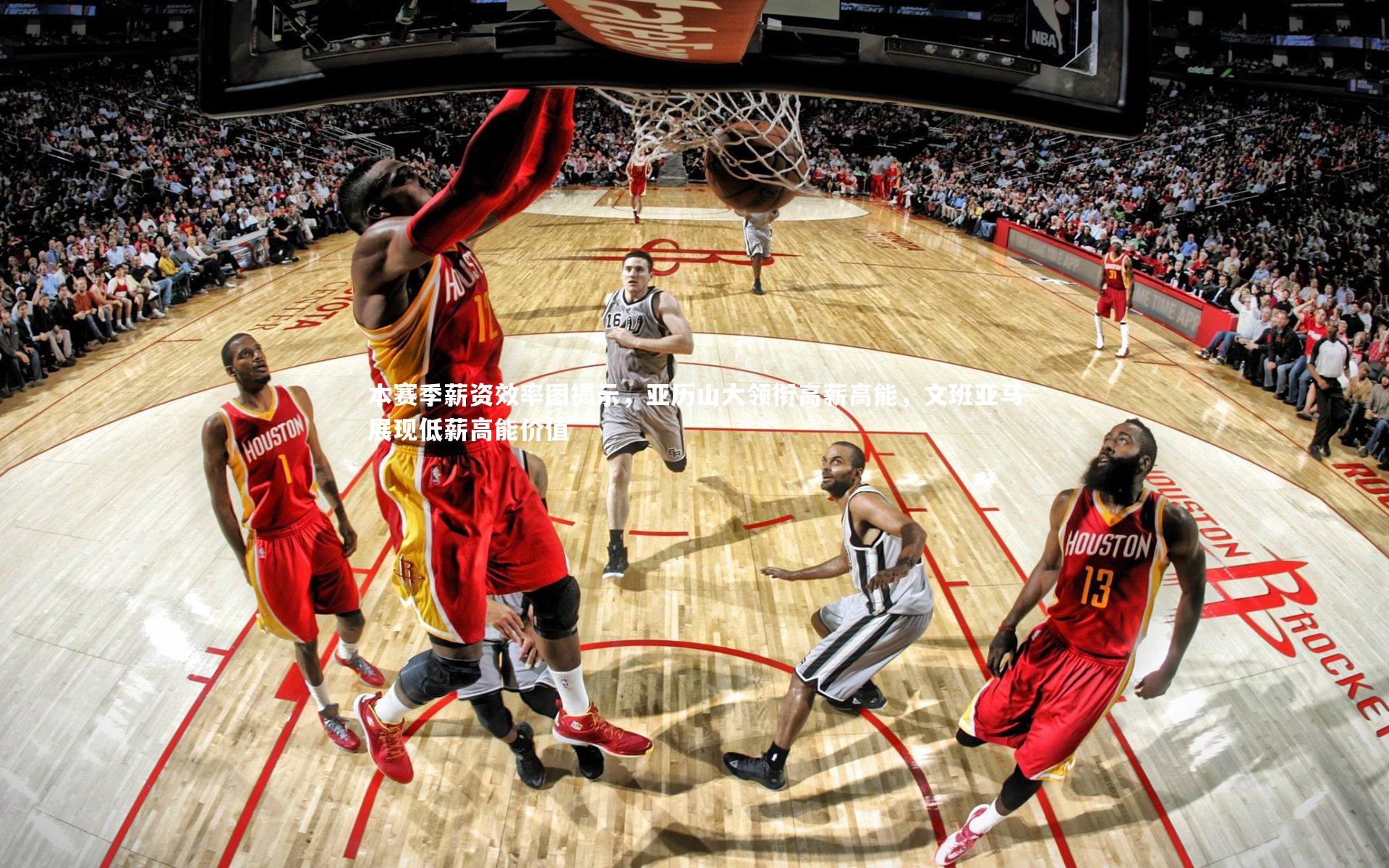 本赛季薪资效率图揭示，亚历山大领衔高薪高能，文班亚马展现低薪高能价值